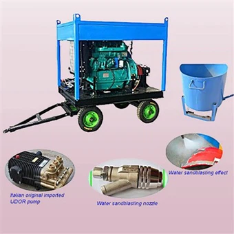 Hydro vodní pískovací stroj